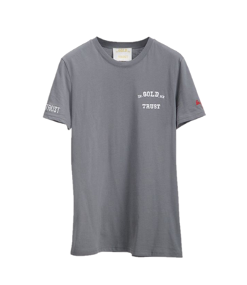 In Gold We Trust KIDS The Pusha T-Shirt Grijs - Maat 92 - Kleur: Grijs | Soccerfanshop