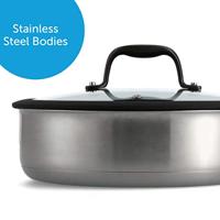 Ceramic Black 4(7)-delige pannenset - thumbnail