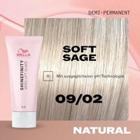Wella Professionals ShineFinity Zero Lift Glaze 09/02 Soft Sage 60ml - thumbnail