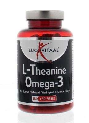 Lucovitaal Lucovitaal L-theanine Omega 3 (210ca) Lucovitaal Lucovitaal L-theanine Omega 3 (210ca)