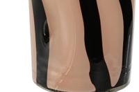 Vaas Home ESPRIT Zwart Crème Kristal Modern 15 x 15 x 29,2 cm - thumbnail