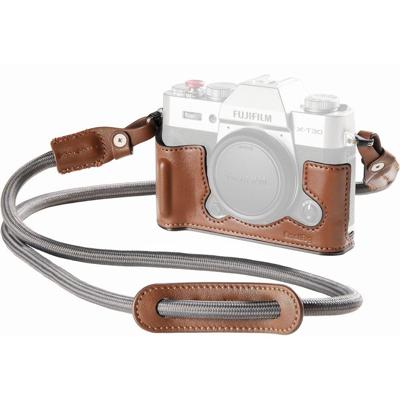 SmallRig 5670 Leather Half Case Kit for FUJIFILM X-T30 / X-T30 II / X-T30 III, Brown