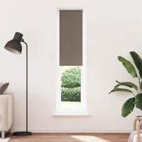 VidaXL Rolgordijn verduisterend koffie 60x210 cm stofbreedte 55,7 cm - thumbnail