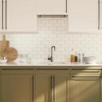 Handvatten 10 st 480 mm roestvrij staal zwart - thumbnail