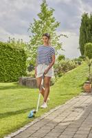 Kit een gras cisail comfortcut li + telescopisch handvat + wielen- 3,6 v/3.0 ah-bescherming van messen USB-C- 9889-20 - thumbnail