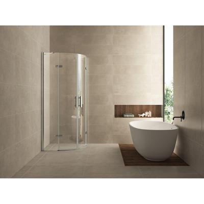 Douchecabine Wiesbaden kwartrond 2 deuren 100x100cm 8mm NANO coating Douchecabine Wiesbaden kwartrond 2 deuren 100x100cm 8mm NANO coating