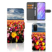 Samsung Galaxy S20 Hoesje Tulpen - thumbnail