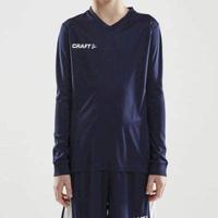 Craft 1906886 Squad Solid Jersey LS JR - Navy - 146/152 - thumbnail