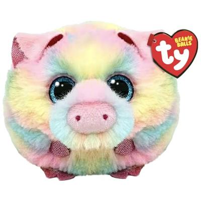 TY Beanie Balls Knuffel Varken Pigasso 10 cm