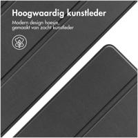 Accezz Trifold Bookcase Samsung Galaxy Tab S9 Plus Tablethoesje Zwart - thumbnail