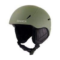 Sinner Crest Helm Matte Moss Green M - thumbnail