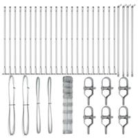 Weidehekwerk Zilver 50 x 1 m Gegalvaniseerd staal - thumbnail