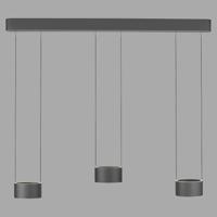 Paul Neuhaus Design led hanglampPure Clipse Mystic grey - 2473-15 - thumbnail