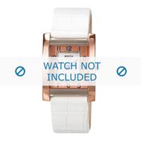 Boccia horlogeband 3141-04 (BO3141-04-40WI) Leder Wit + standaard stiksel - thumbnail