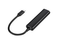 Conceptronic HUBBIES12B interface hub USB 3.2 Gen 1 (3.1 Gen 1) Type-C 5000 Mbit/s Zwart - thumbnail
