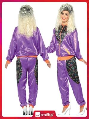 Retro fout disco kostuum vrouw