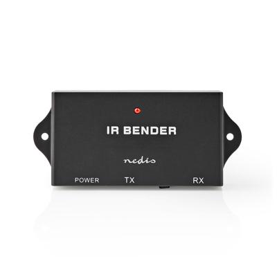 Nedis IREX050BK Ir-extender Voor Afstandsbedieningen 30 - 60 Khz Voor 3 Apparaten 7,0 M Bereik Zwart