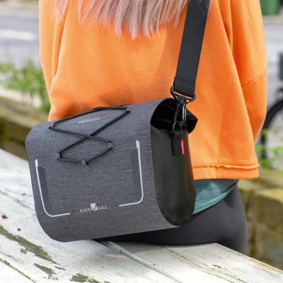 RIXEN & KAUL stuurtas "baggy waterproof handlebar bag r&k baggy waterpr.grey