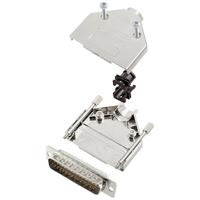 encitech DTPK25-M-HDP44-W-K 6355-8056-03 D-sub male connectorset 180 ° Aantal polen: 44 Soldeerkelk 1 stuk(s) - thumbnail