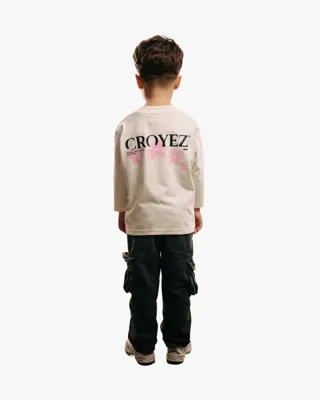 Croyez Mini Botanique Longsleeve Kids Gebroken Wit - Maat 164 - Kleur: Gebroken Wit | Soccerfanshop