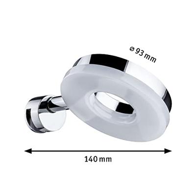 Paulmann Becrux 70881 LED-spiegellamp 4 W Warmwit Chroom
