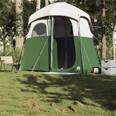VidaXL Douchetent 2-persoons waterdicht groen VidaXL Douchetent 2-persoons waterdicht groen
