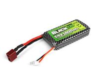 Blackzon Battery Pack (Lipo 7.4V 1600mAh) met Dean stekker - thumbnail