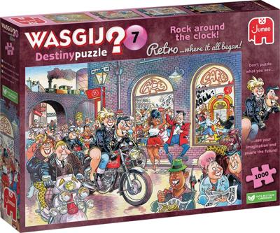 Jumbo Wasgij retro destiny 7 - rock around the clock!, 1000st.