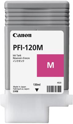 Canon Inktcartridge PFI-120 M Origineel Magenta 2887 C 001 Canon Inktcartridge PFI-120 M Origineel Magenta 2887 C 001