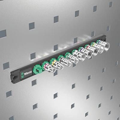 Wera B 4 Zyklop 05005430001 Dopsleutelset Inch 3/8 9-delig