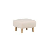 Fjôrd - Poef Wit - Bouclé - Salina - thumbnail