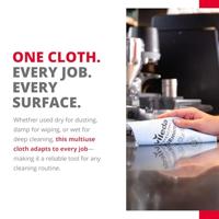 Vileda microvezeldoek Purmicro Active, pak van 5 stuks, rood - thumbnail