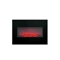Decoratieve elektrische wandhaard Classic Fire Memphis Zwart 1800 W 66 x 13 x 46 cm - thumbnail