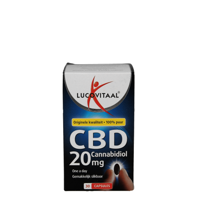 Lucovitaal Cannabidiol CBD 20mg 30 Capsules Lucovitaal Cannabidiol CBD 20mg 30 Capsules