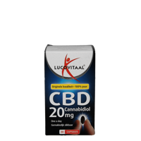 Lucovitaal Cannabidiol CBD 20mg 30 Capsules - thumbnail
