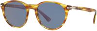Zonnebril Persol 0P03152S 904356 52 Striped Brown & Yellow Light Blue - thumbnail