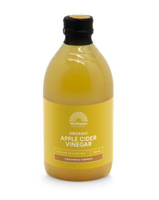 Apple cider vinegar Cinnamon&turmeric appelaz bio 500 Milliliter