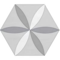 Tegel Vodevil Decor White Meerkleurig Glans Keramiek 17.5x17.5 - thumbnail