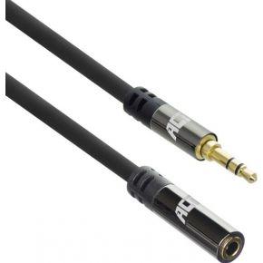 ACT AC3617 High Quality Audio Verlengkabel | 3,5 mm Stereo | Jack male - female | 5 meter