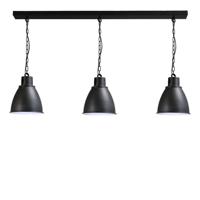 Masterlight Retro eetkamerlampIndustria 3x27 3-lichts antraciet - 2007-30-06-K-130-3 - thumbnail