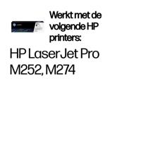 HP Toner 201A Origineel Zwart 1500 bladzijden CF400A - thumbnail