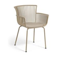 Kave Home Tuinstoel 'Surpika', kleur Beige - thumbnail