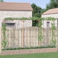 VidaXL Pergola 385x40x205 cm bamboe - thumbnail