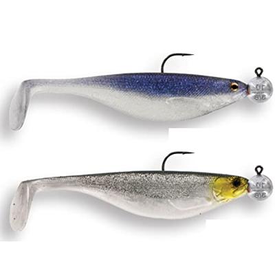 Westin ShadTeez 12 cm Rigged with 10 gr 6/0 Jig 2st. Clear Water Mix 2