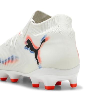 PUMA Future 8 Pro Gras / Kunstgras Voetbalschoenen (MG) Kids Wit Felrood Blauw PUMA Future 8 Pro Gras / Kunstgras Voetbalschoenen (MG) Kids Wit Felrood Blauw