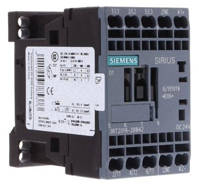 Siemens 3RT2016-2BB42 Contactor 3x NO 690 V/AC 1 stuk(s)