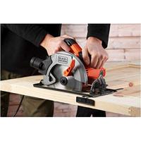 BLACK+DECKER CS1550K 1500W 66mm Cirkelzaag | 1x Zaagblad | Langsgeleider | In koffer - CS1550K-QS - thumbnail