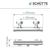 Thermostatische Douchekraan Schutte London Chroom - thumbnail