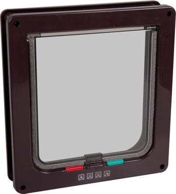 Kattenluik 4-way Grote Kat Bruin 235 x 252 mm Flamingo Bruin