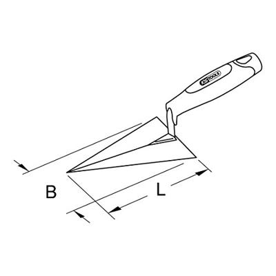 KS Tools 963.9553 9639553 Voegtroffel